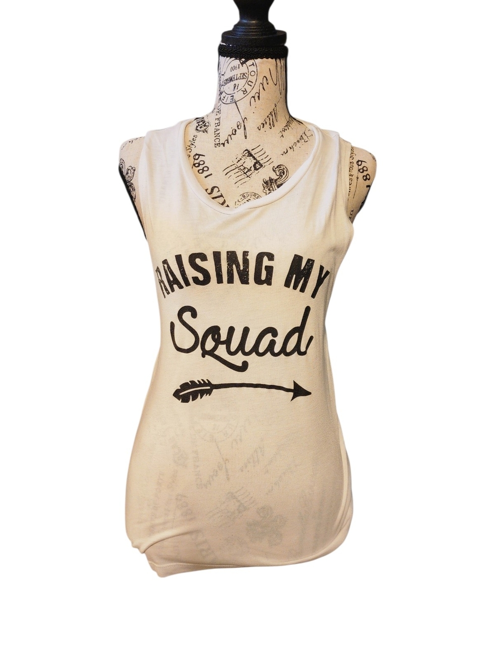 Bella + Canvas Raising My Squad Muscle Tank, Small